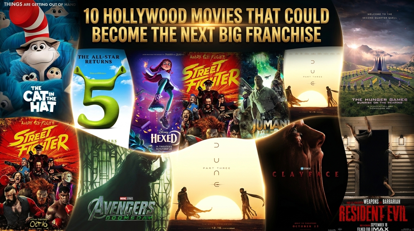 10 HOLLYWOOD MOVIES THAT COULD BECOME THE NEXT BIG FRANCHISE