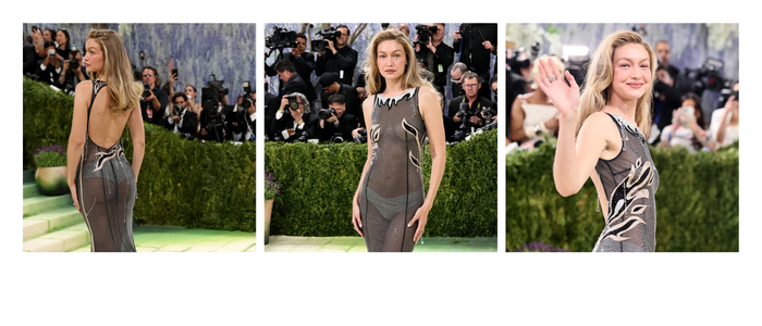 GIGI HADID REWORKED THE MIU MIU ARCHIVE 