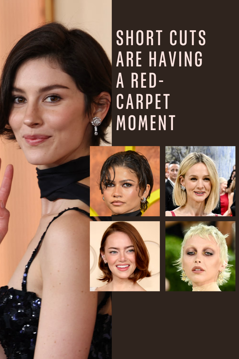 SHORT CUTS ARE HAVING A RED-CARPET MOMENT