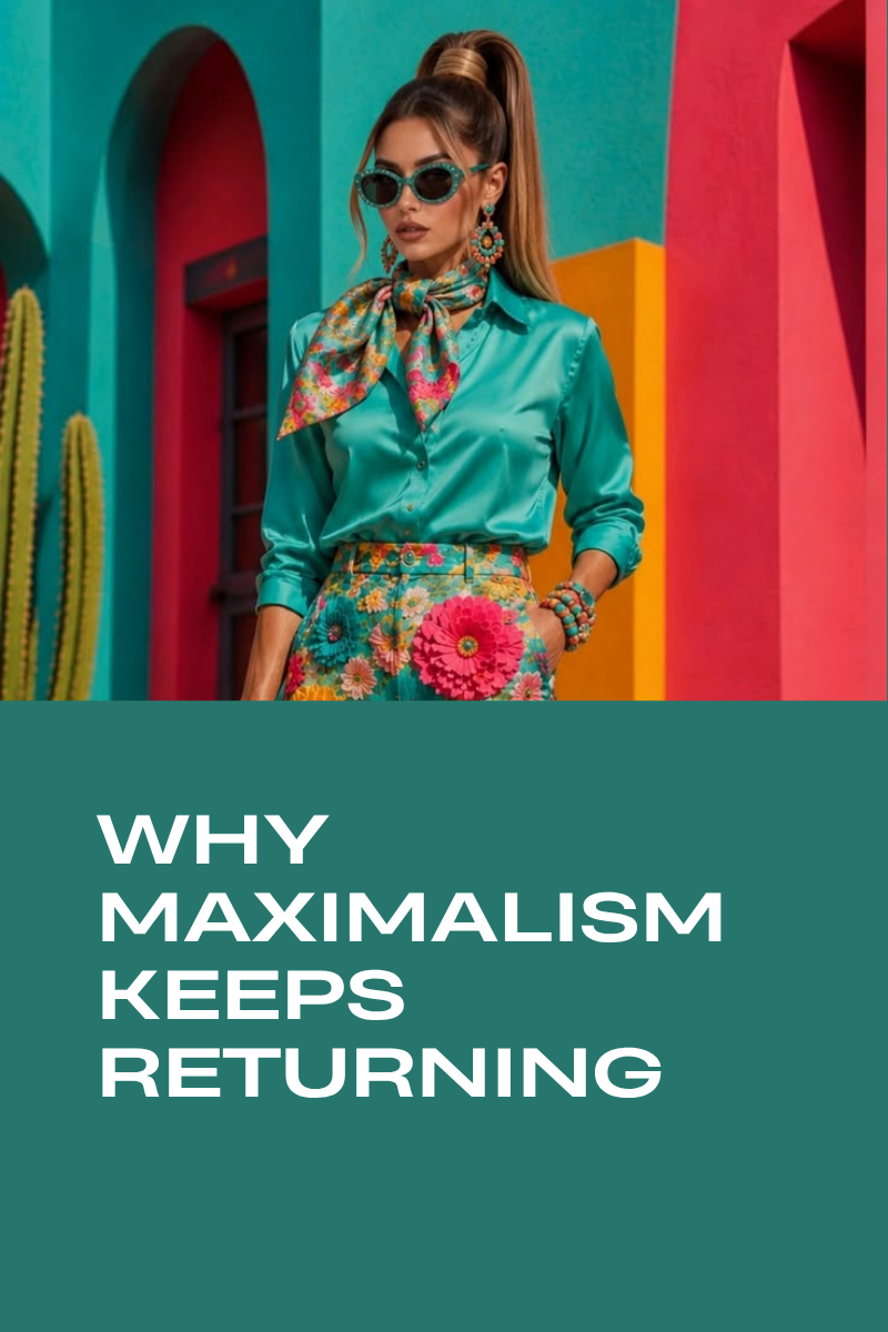 WHY MAXIMALISM KEEPS RETURNING