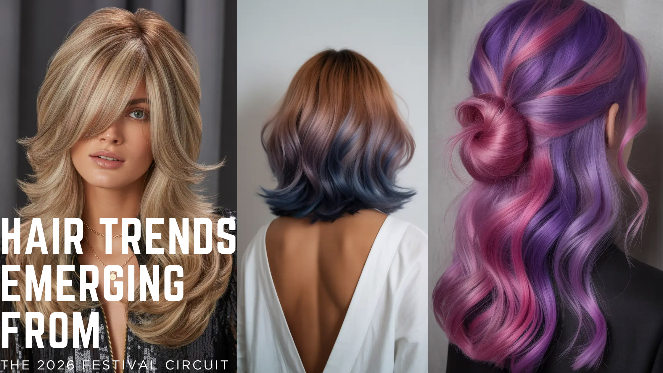 HAIR TRENDS EMERGING FROM THE 2026 FESTIVAL CIRCUIT
