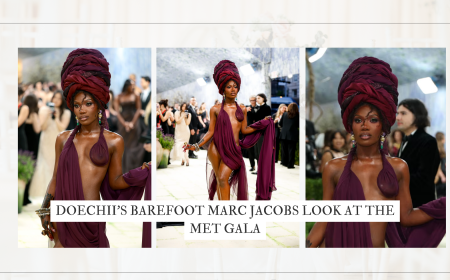 DOECHII’S BAREFOOT MARC JACOBS LOOK AT THE MET GALA