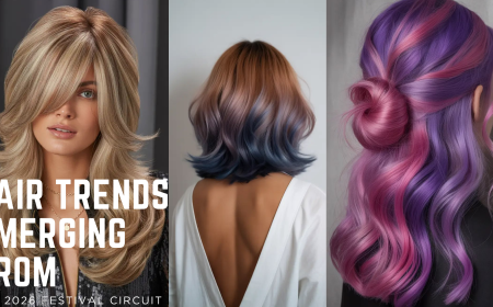 HAIR TRENDS EMERGING FROM THE 2026 FESTIVAL CIRCUIT