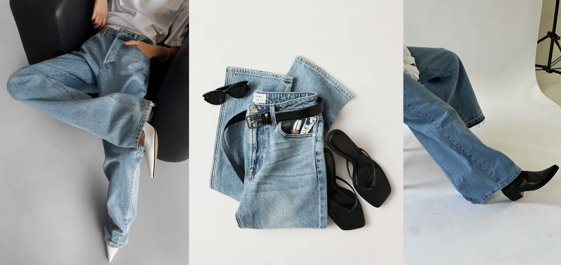 HOW TO STYLE WIDE-LEG JEANS FOR THE OFFICE