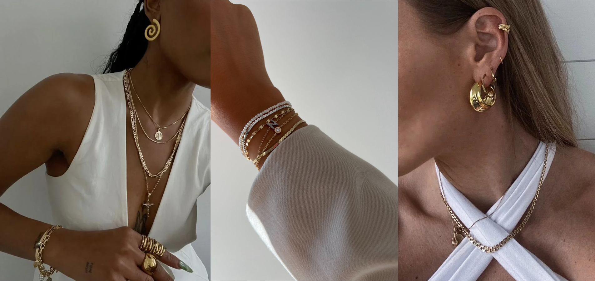 How To Layer Jewelry Without It Looking Cluttered
