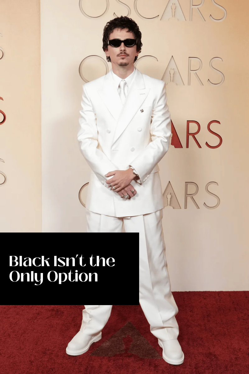 Black Isn’t the Only Option
