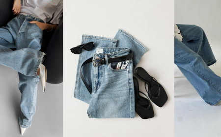 HOW TO STYLE WIDE-LEG JEANS FOR THE OFFICE